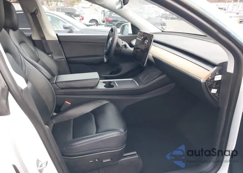 2021 Tesla Model Y Long Range Dual Motor All-Wheel Drive из США, поврежденный, VIN 5YJYGDEE1MF182261